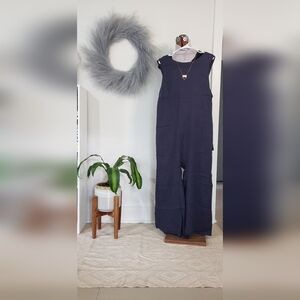 Women's Petal+Pup NWT Navy Linen Yardlee Jumpsuit Size 10 Romper Pants